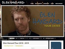 Tablet Screenshot of glenhansardtour.com
